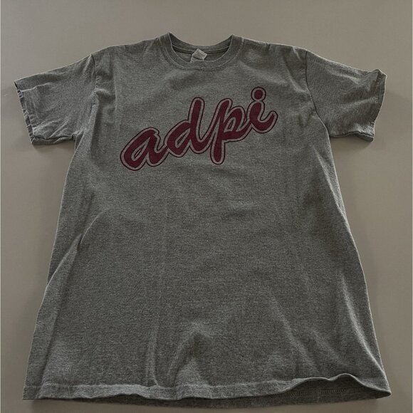 Gildan Alpha Delta Pi Shirt Womens Medium ADPI T-Shirt Sorority - Picture 1 of 11